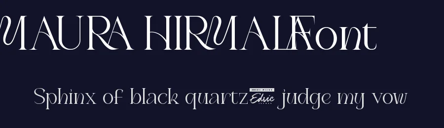 Maura Hirmala Font by edricstudio — Display Font — thumbnail 2