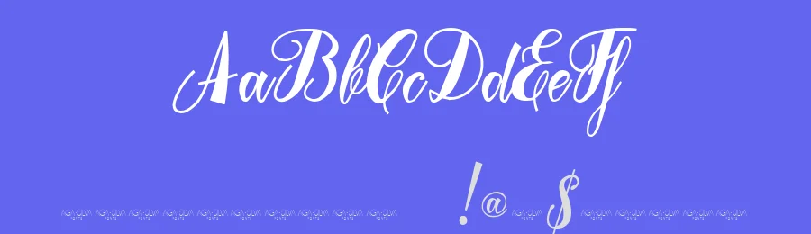 Mavblis font by aga-silva-fonts — Script Handwritten Font — thumbnail 3