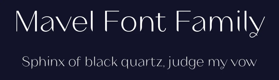 Mavel Font Family by Arodora Type — Sans Serif Font — thumbnail 2