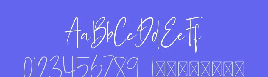 Maveline Luxury Signature Font by 607469 — Script Handwritten Font — thumbnail 3