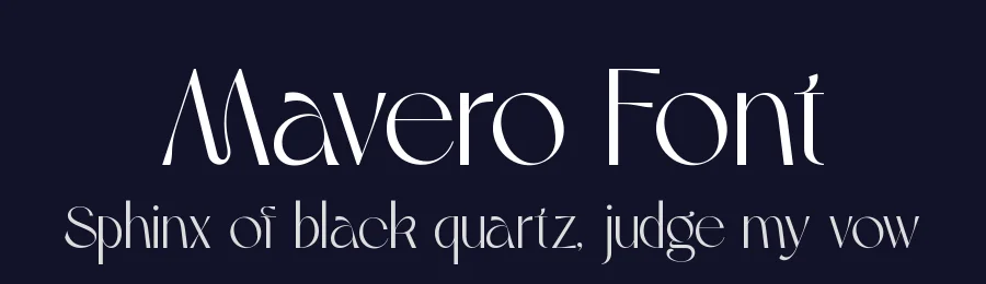 Mavero Font by Rafis Type — Serif Font — thumbnail 2