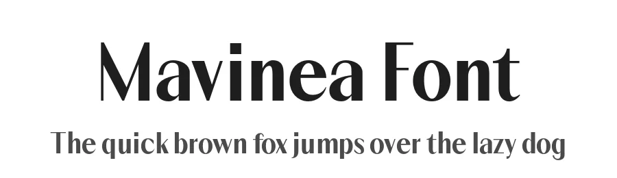Mavinea Font by YUKITA CREATIVE — Sans Serif Font