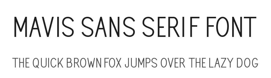 Mavis Sans Serif Font by Rahagita Studio — Sans Serif Font