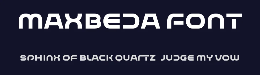 Maxbeda Font by ffeeaarr — Serif Font — thumbnail 2