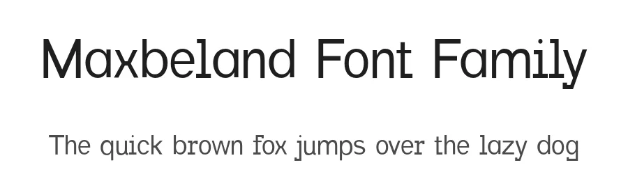 Maxbeland Font Family by UICreative — Decorative Font