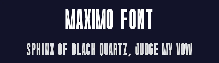 Maximo Font by Almairatype — Decorative Font — thumbnail 2