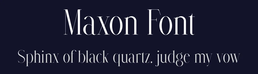 Maxon Font by vpcreativeshop — Serif Font — thumbnail 2