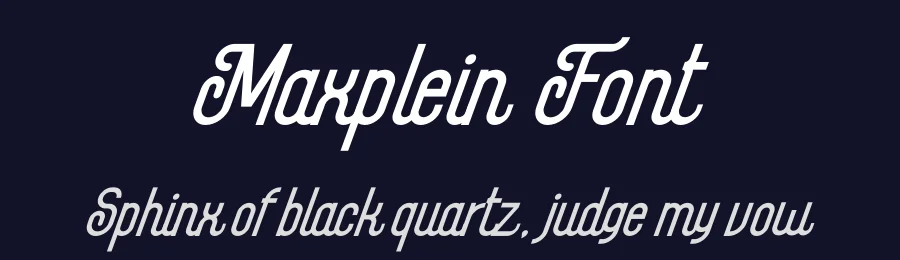 Maxplein Font by timelesstype.co — Display Font — thumbnail 2