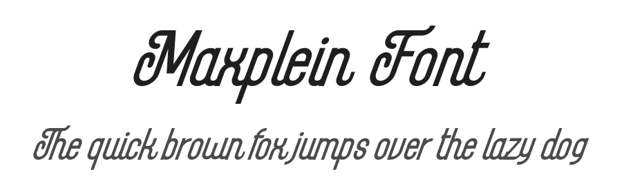 Maxplein Font by timelesstype.co — Display Font
