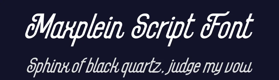 Maxplein Script Font by timelesstype.co — Display Font — thumbnail 2