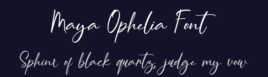 Maya Ophelia Font by UICreative — Script Handwritten Font — thumbnail 2