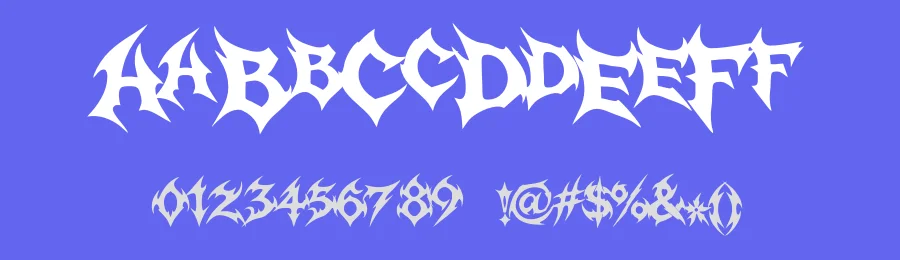Mayau – Metal Font by idealeksis — Display Font — thumbnail 3