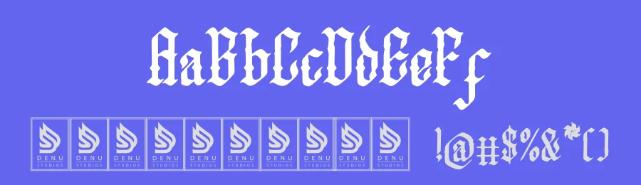 Mayhart Windah Font by Denustudios — Blackletter Font — thumbnail 3