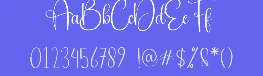 Maylove Calligraphy Font by creativeletter — Script Handwritten Font — thumbnail 3
