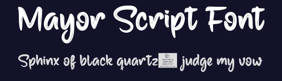Mayor Script Font by productype — Script Handwritten Font — thumbnail 2