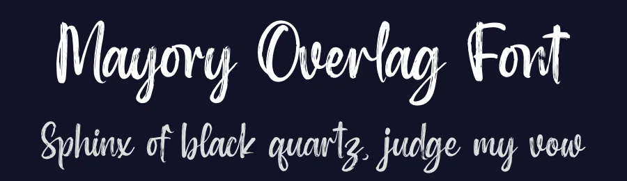 Mayory Overlag Font by letterenastudios — Script Handwritten Font — thumbnail 2
