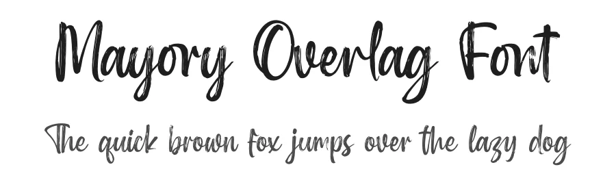 Mayory Overlag Font by letterenastudios — Script Handwritten Font