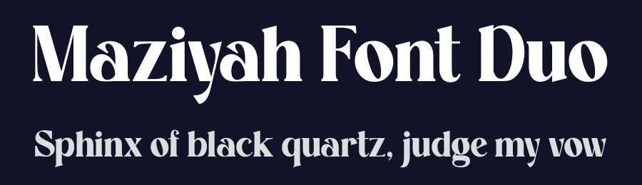 Maziyah Font Duo by Abo Daniel Studio — Script Handwritten Font — thumbnail 2
