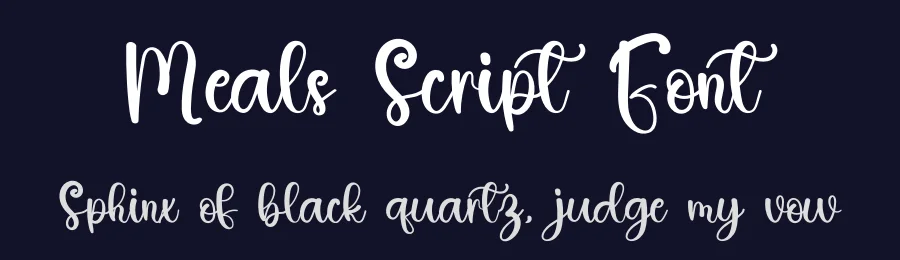 Meals Script Font by inermediaSTUDIO — Script Handwritten Font — thumbnail 2