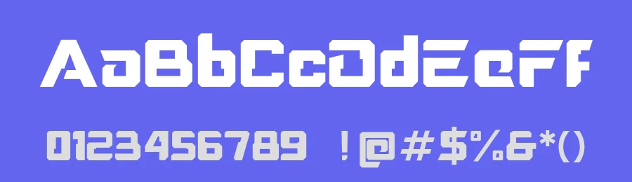 Mechanismo Display Font by sdotype — Display Font — thumbnail 3