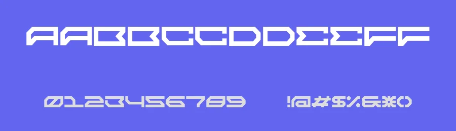 Mechaturgy Font by albabilham — Display Font — thumbnail 3