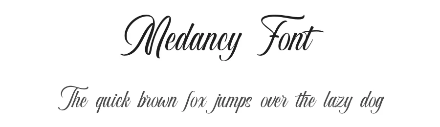 Medancy Font by Rantautype — Script Handwritten Font