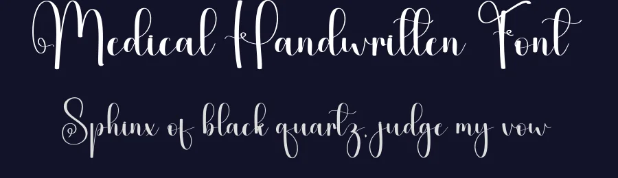 Medical Handwritten Font by andikastudio — Script Handwritten Font — thumbnail 2