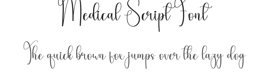 Medical Script Font by andikastudio — Script Handwritten Font