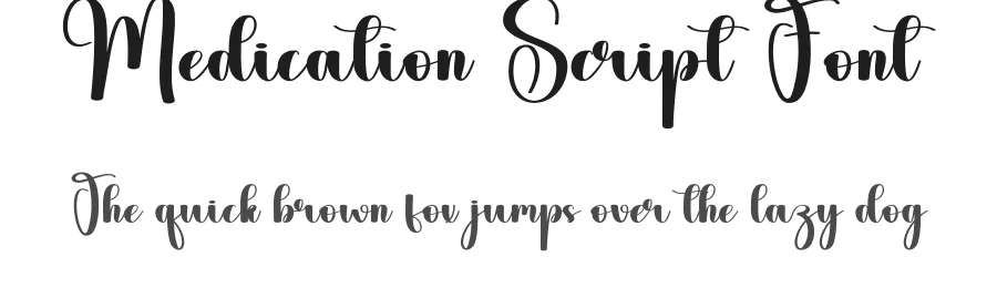 Medication Script Font by andikastudio — Script Handwritten Font