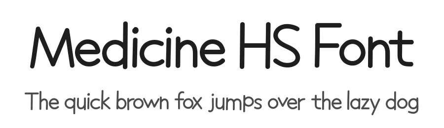 Medicine HS Font by Hannabie Creative — Decorative Font