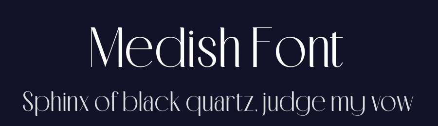 Medish Font by timelesstype.co — Display Font — thumbnail 2