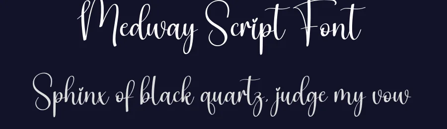 Medway Script Font by creativeletter — Script Handwritten Font — thumbnail 2