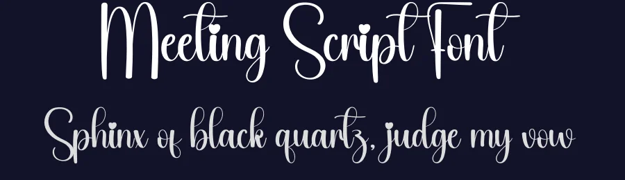 Meeting Script Font by andikastudio — Script Handwritten Font — thumbnail 2