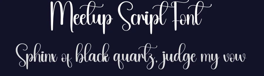 Meetup Script Font by andikastudio — Script Handwritten Font — thumbnail 2