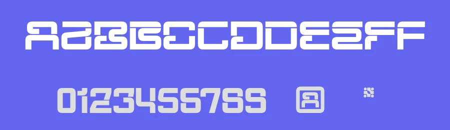 Mega Binory Font by afkaristudio — Display Font — thumbnail 3