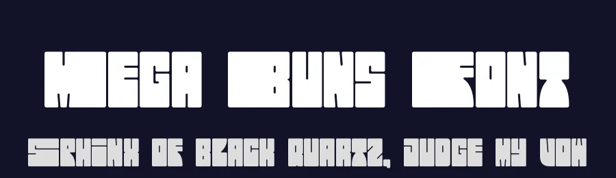 Mega Buns Font by Denustudios — Decorative Font — thumbnail 2