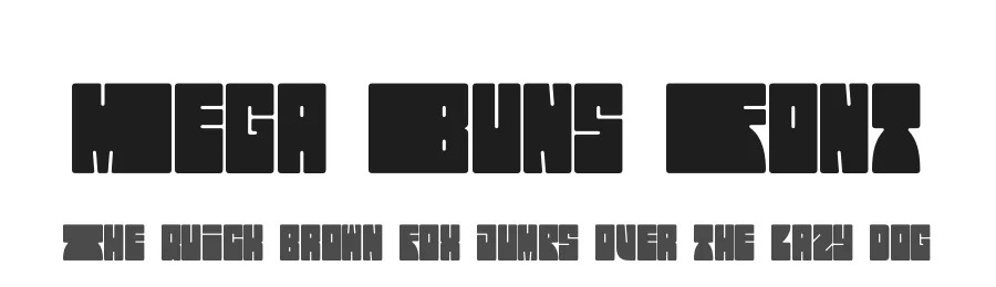 Mega Buns Font by Denustudios — Decorative Font