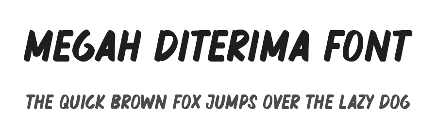 Megah Diterima Font by Allouse.Studio — Display Font