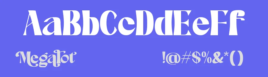 Megalot Font by Pollux of Geminorum — Display Font — thumbnail 3