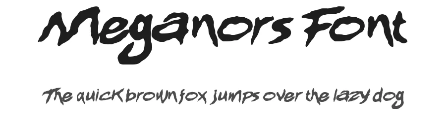 Meganors Font by enxyclo — Script Handwritten Font