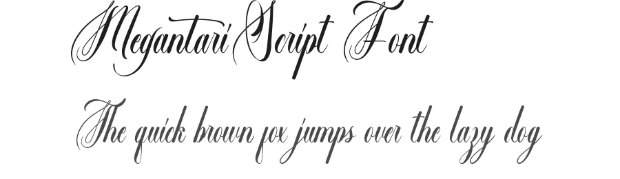 Megantari Script Font by nihstudio — Script Handwritten Font