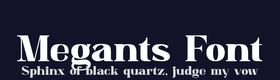 Megants Font by SlideShoot — Serif Font — thumbnail 2