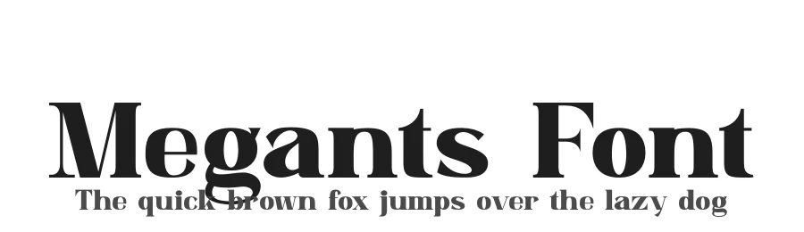 Megants Font by SlideShoot — Serif Font