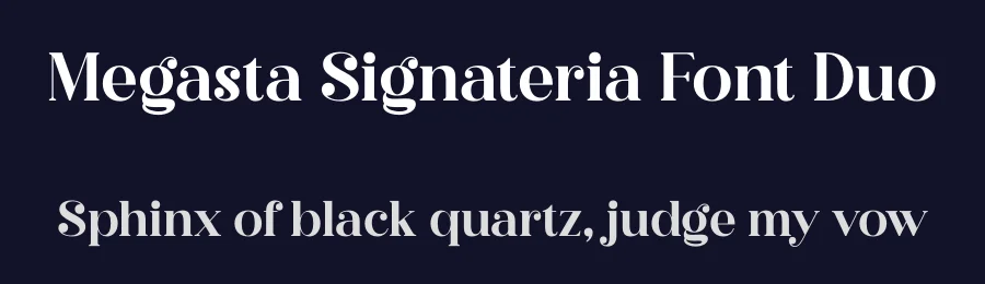 Megasta Signateria Font Duo by Storytype Studio — Script Handwritten Font — thumbnail 2