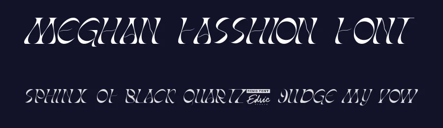 Meghan Fasshion Font by edricstudio — Display Font — thumbnail 2