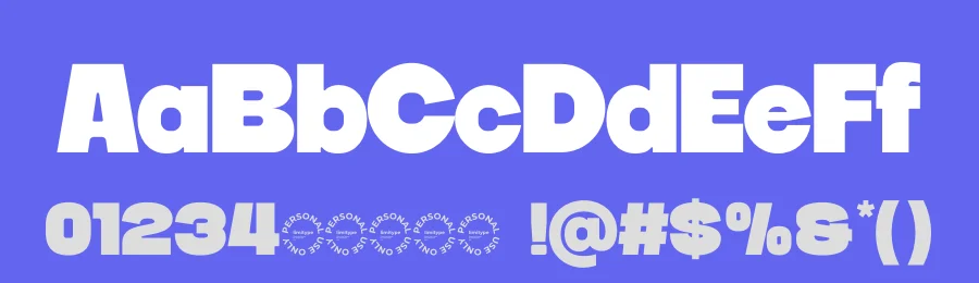 Megion – Bold Display Font by limitype — Decorative Font — thumbnail 3