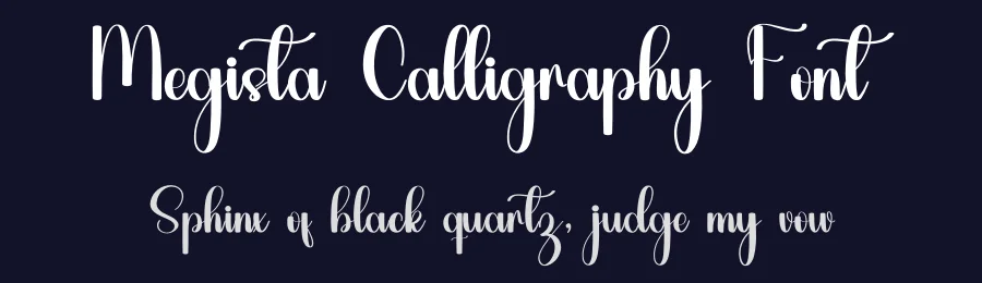 Megista Calligraphy Font by inermediaSTUDIO — Script Handwritten Font — thumbnail 2