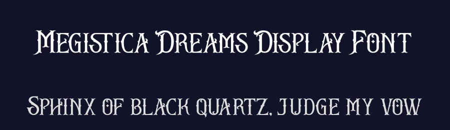 Megistica Dreams Display Font by Storytype — Serif Font — thumbnail 2