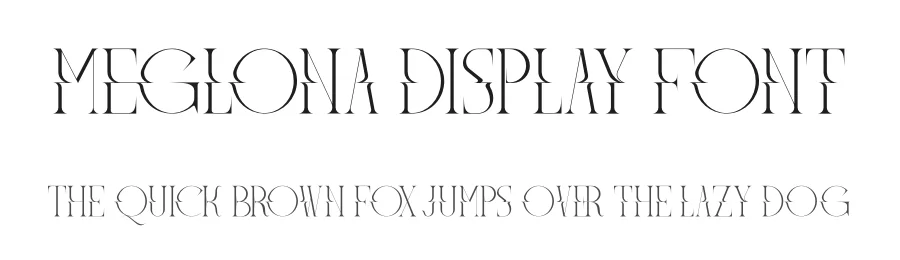 Meglona Display Font by Storytype — Serif Font