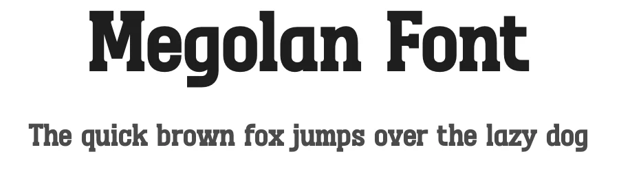 Megolan Font by Storytype — Display Font